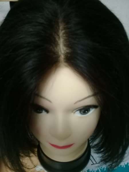 Brazilian Hair Bob Lace middle path Wig with adjustable straps//same day dispatch