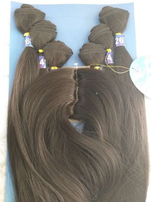 FULL HEAD Brazilian Straight 26" Wefts & Top Closure Quality HIgh Temp 6 Colours same day dispatch