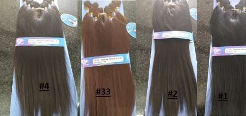FULL HEAD Brazilian Straight 26" Wefts & Top Closure Quality HIgh Temp 6 Colours same day dispatch