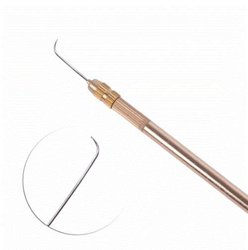 Ventilating German Needle with Brass holder for lace wigs Local stock Same day dispatch