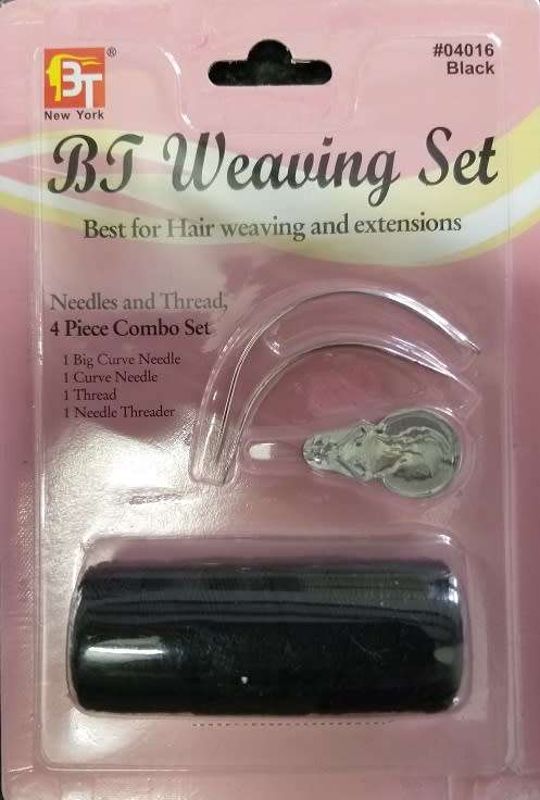Hair Extension 4 piece thick Cotton and Curve needle combo set same day dispatch
