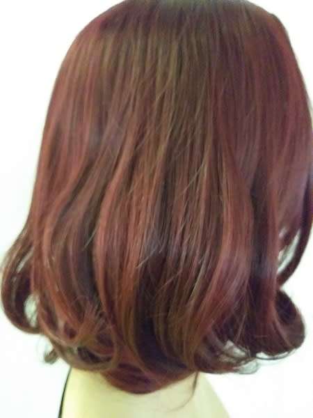 Bob Wig Color 99J Synthetic adjustable wig straps same day dispatch