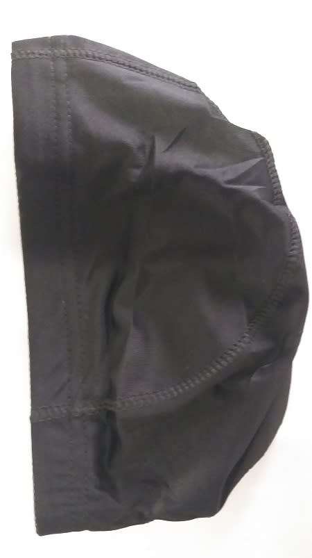 Dome Caps 3 PACKS Spandex   Expandable Dome Caps Black same day dispatch