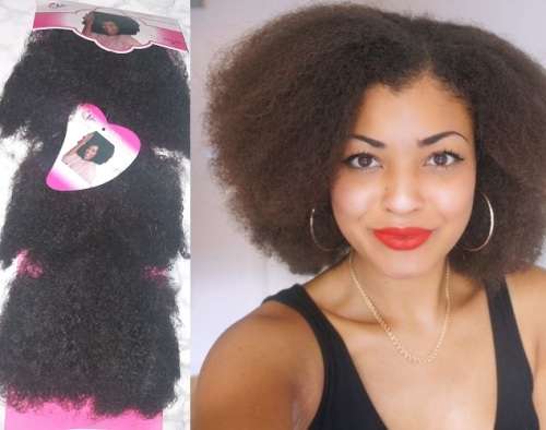 Brazilian Africa Afro 6pc full head sew in Quality synthetic soft same day processing