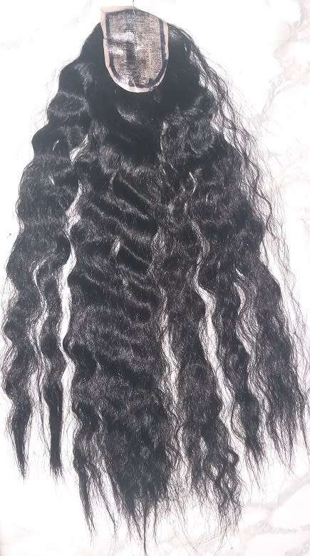 Wavy Yaki  3bundles with Top Closure Full head sewin Premium Quality soft same day dispatch