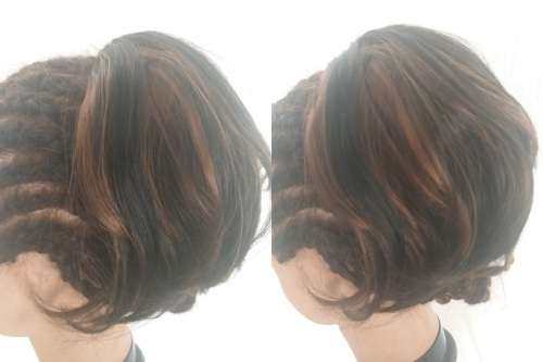 Ponytail drawstring short same day processing