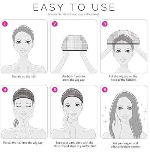 Wig Caps 24 pieces/12 pack Stocking Caps 2 pieces per pack Light Beige same day dispatch