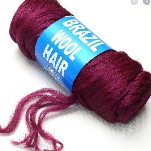 Brazil Wool Hair For Braids/Twist/Wraps (#99J) Same day processing