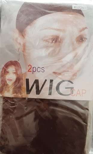 Wig Cap Stocking Cap 2 pieces per pack Dark Brown same day processing