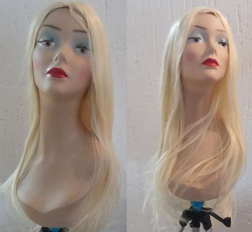 Blonde Wig 24inch with adjustable straps//same day processing