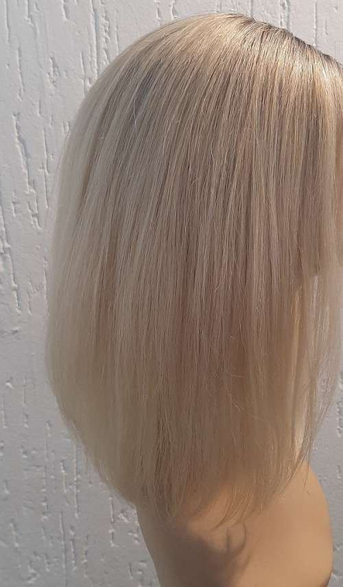 Blonde Wig Lace Front Human Hair Custom Dyed same day processing