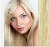 TOP QUALITY , full head,#613/55cm/7pc,clip in hair extensions/SAME DAY DELIVERY!!