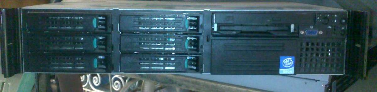 Rack mount server 2U