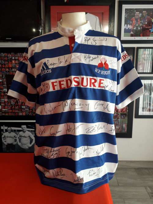 2000 Western Province Rugby Team Signed Jersey