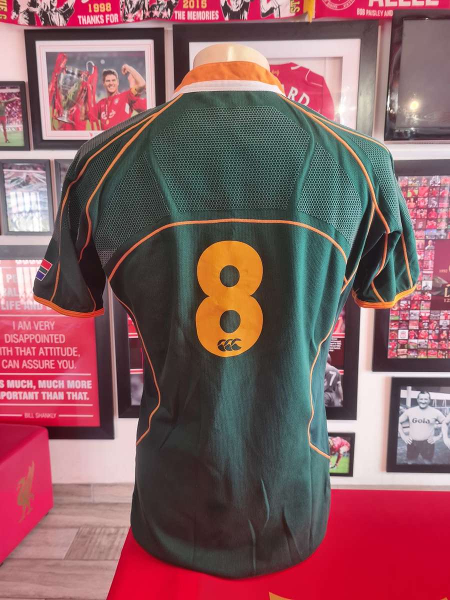 Springbok 2007 Players Replica World Cup Rugby Jersey