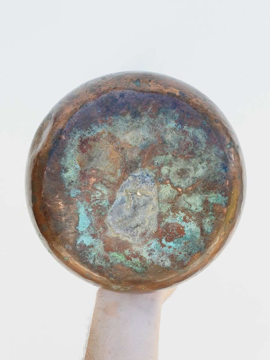 Vintage Solid Copper Bucket/Planter with Handles