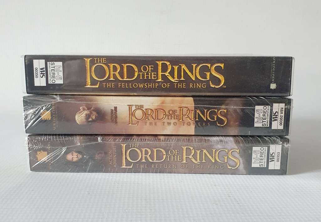 Lord of The Rings VHS Tapes ( 2 Sealed )