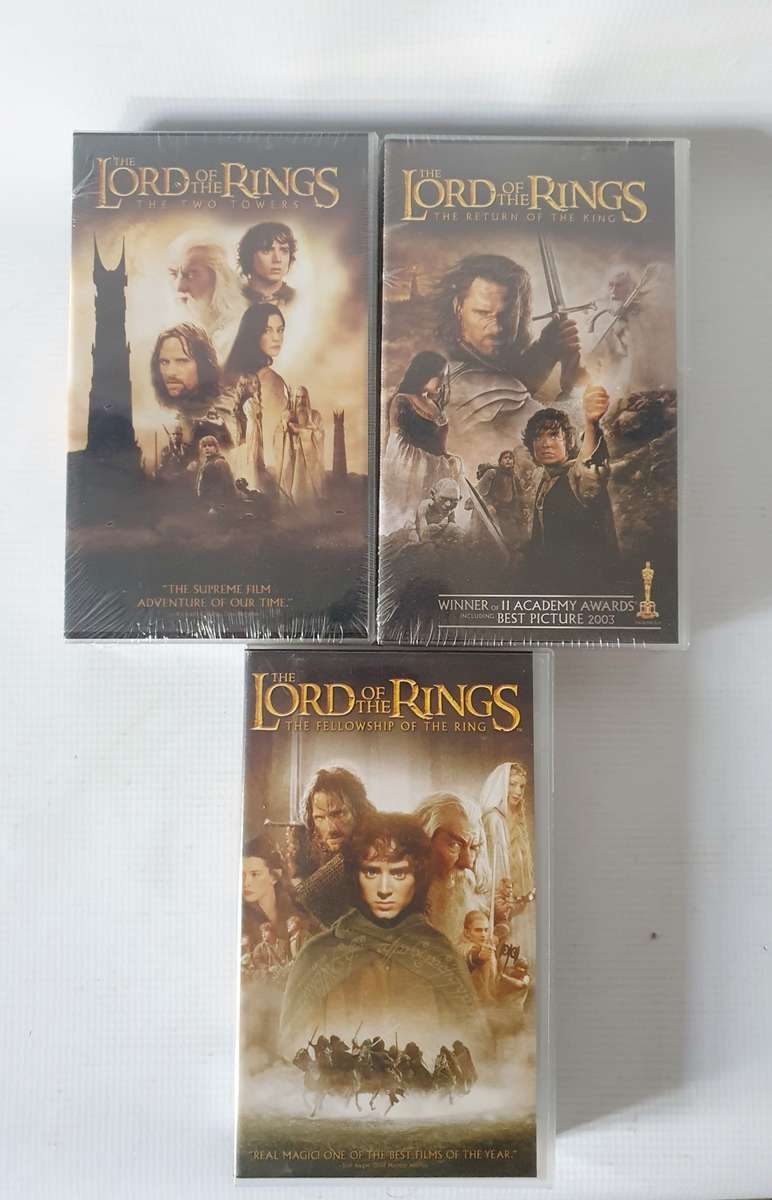 Lord of The Rings VHS Tapes ( 2 Sealed )