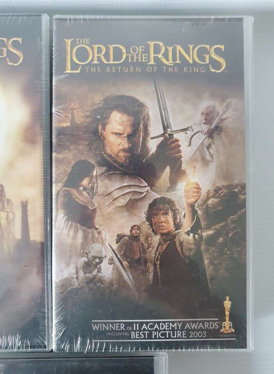 Lord of The Rings VHS Tapes ( 2 Sealed )
