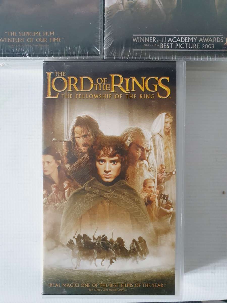 Lord of The Rings VHS Tapes ( 2 Sealed )