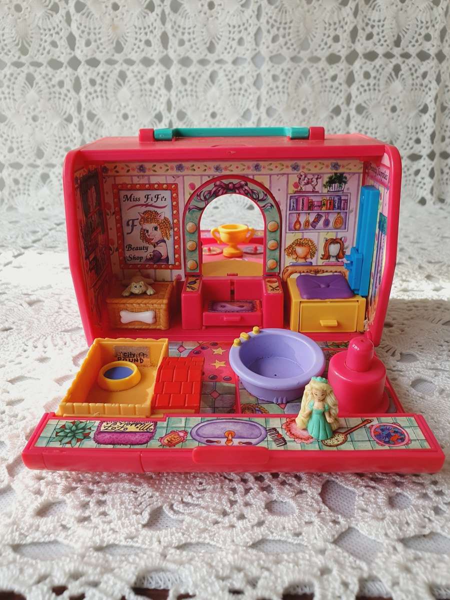 Vintage Pound Puppies & Pound Purries Car Bag Toys