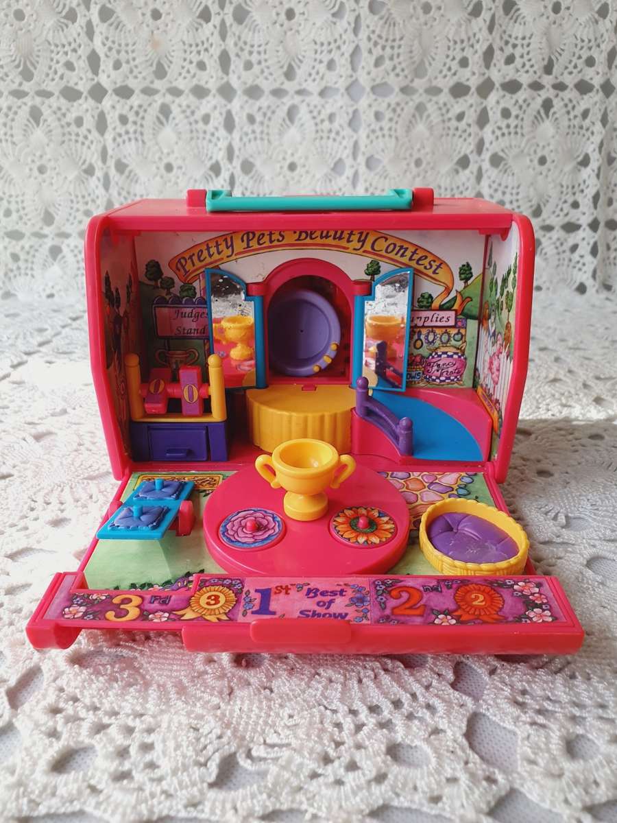 Vintage Pound Puppies & Pound Purries Car Bag Toys