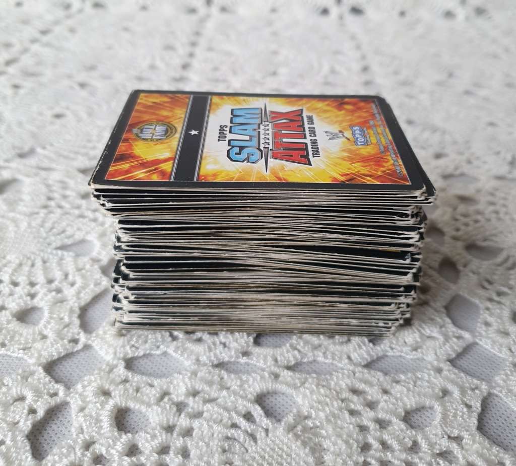 TOPPS SLAM ATTAX TRADING GAME CARDS WWE 138x Cards