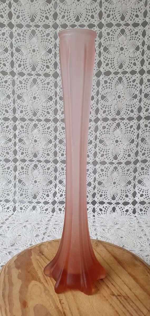 Vintage Colourful Glass Vase Collection 6x Vase