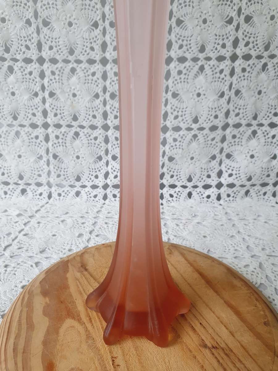 Vintage Colourful Glass Vase Collection 6x Vase