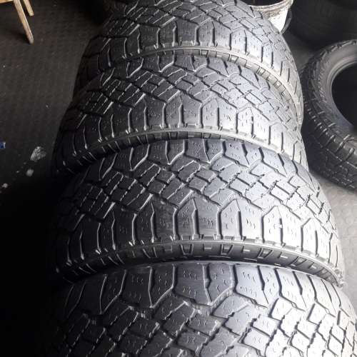 Set of 255/55/19 Goodyear Duratrac tyres. Life on them is 79%
