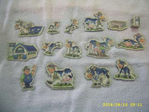 33 piece  DouglasDale fridge magnets from Â± 2001