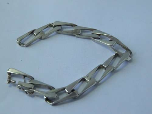 Heavy (20.5g) sterling silver bracelet - thirty (30) days to pay