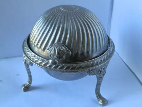 Antique dome butter serving dish - seven (7) days to pay