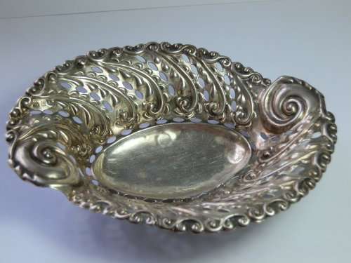 Antique 36.6 g sterling silver bowl, Birmingham, circa 1899 - seven (7) days to pay