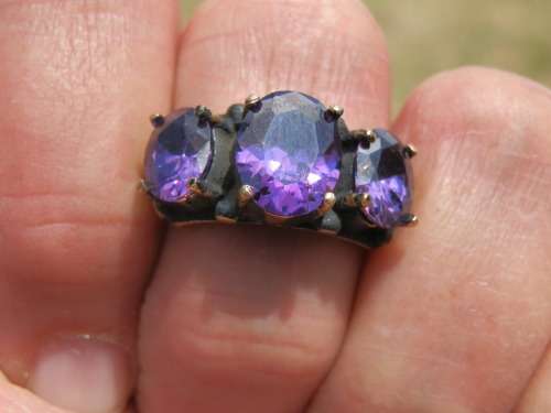 Sterling silver ring, 9.1 g - seven (7) days to pay