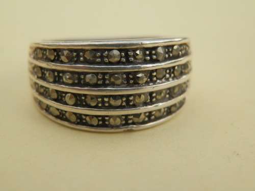 Sterling silver marcasite ring - seven (7) days to pay