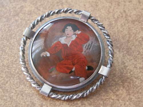 Vintage sterling silver (5.8g) brooch - seven (7) days to pay