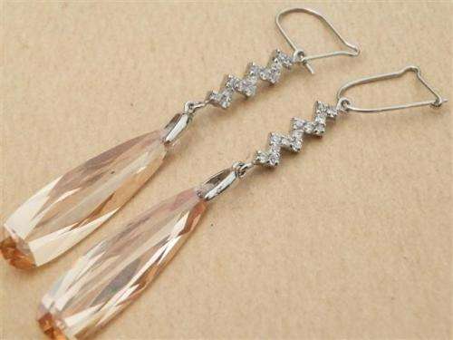 Awesome solid sterling silver earrings - weight 7.5 g.