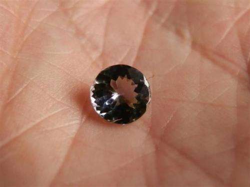 Radiant 1.15 ct blue Tanzanite round cut