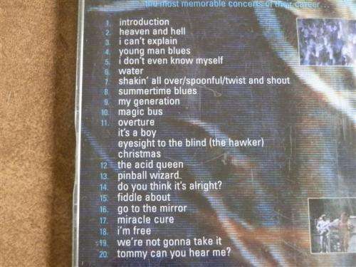 DVD Vintage Music - Live at the Isle of Wright Festival 1970 - THE WHO