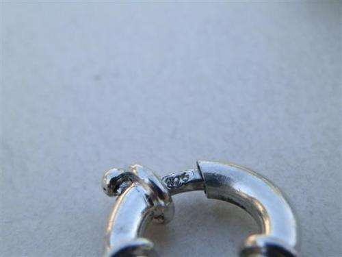 Smashing solid sterling silver fancy bracelet - weight 15 g.