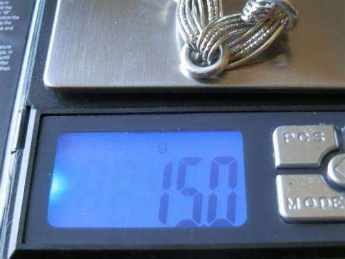 Smashing solid sterling silver fancy bracelet - weight 15 g.