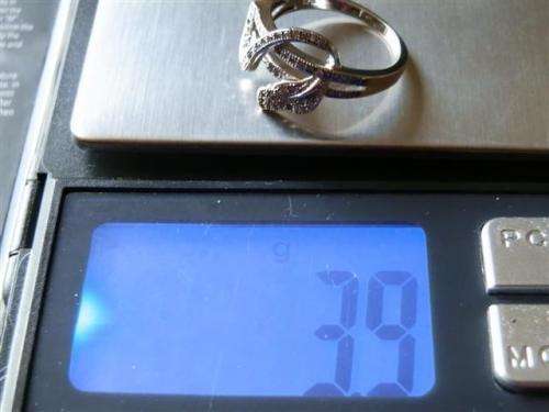Fabulous solid sterling silver ring - weight 3.9 g.