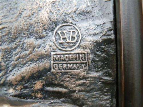 Magnificent 19th Century silver plated German HB pewter plaque, circa 1890's