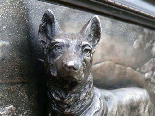 Magnificent 19th Century silver plated German HB pewter plaque, circa 1890's