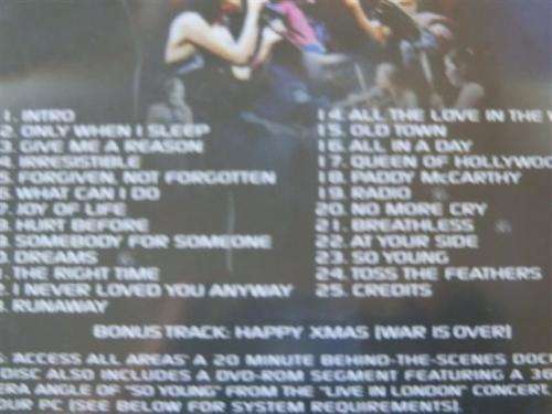 DVD - Live in London - The Corrs