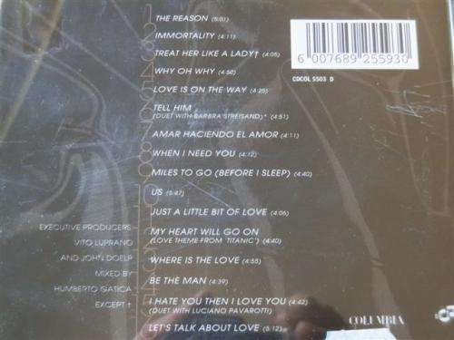 CD - Talk about love - Celine Dion.
