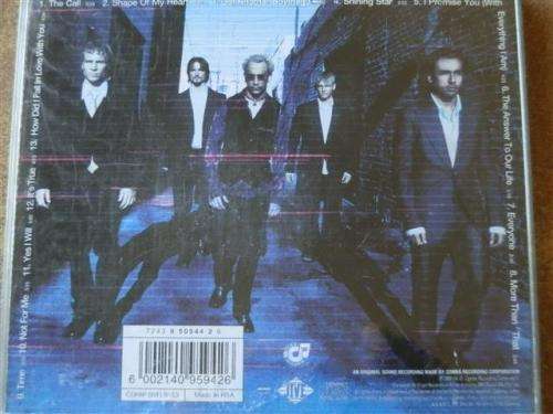CD - Black and Blue - Back Street Boys