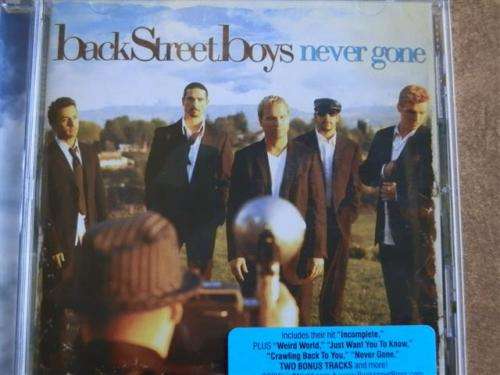 CD - Never Gone - Back Street Boys.