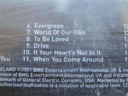 CD - World of our own - Westlife.